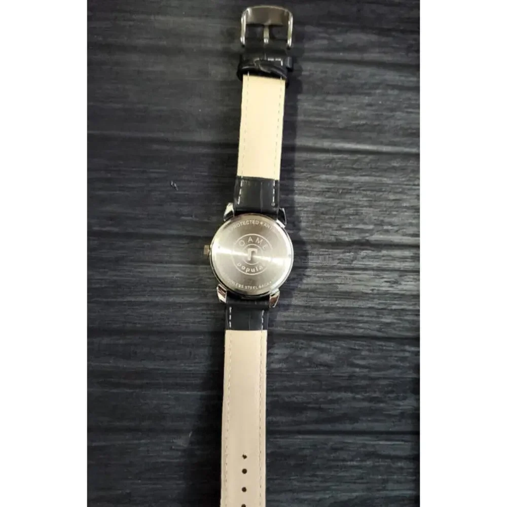 Rare Roamer‎ Brevete Swiss Mens Manual Watch Slv Red Blk